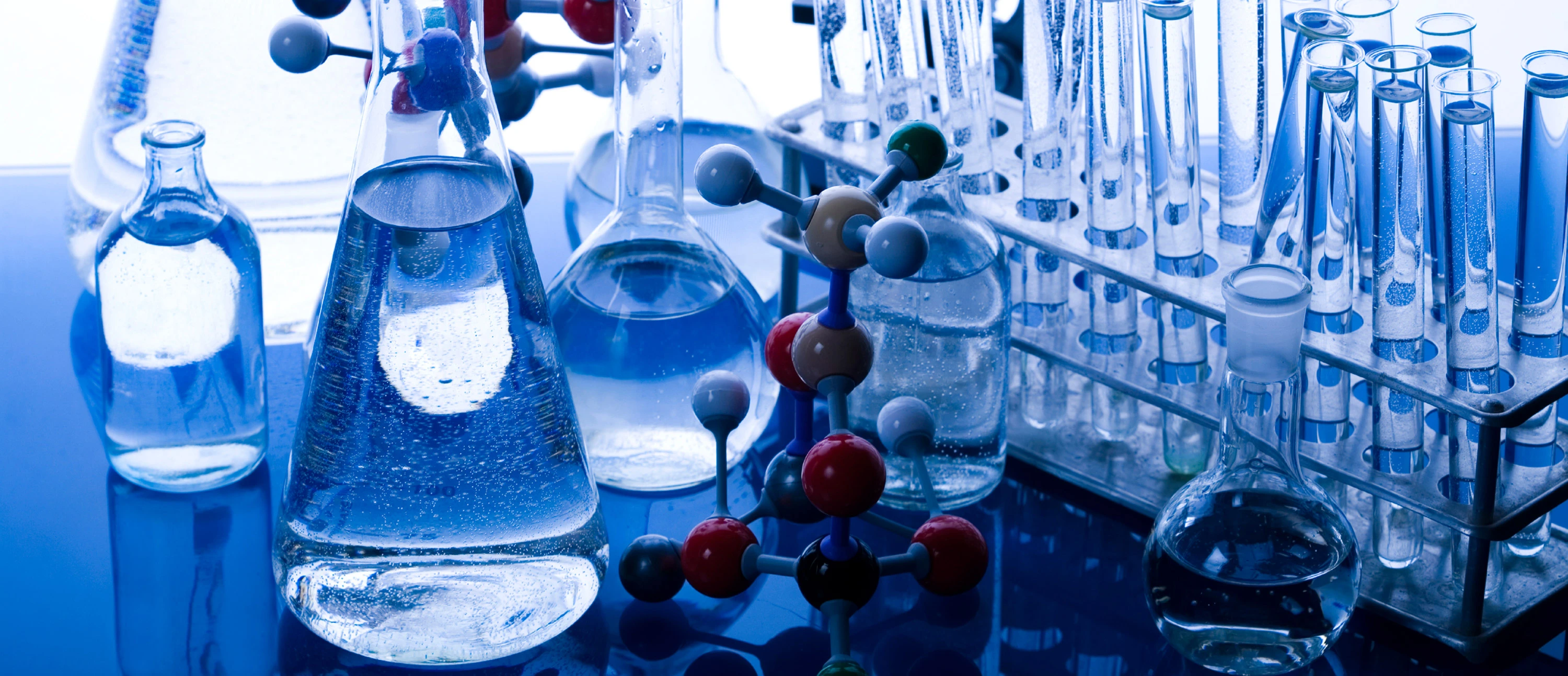 Industrial chemical reactor glassware